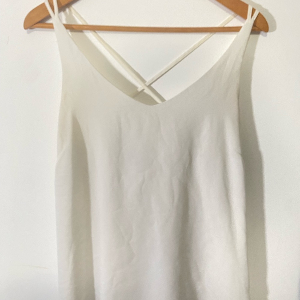 Rose & Olive Cream Camisole Top